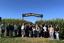 Wandertag ins Maislabyrinth