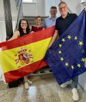 Besuch aus Spanien: Charo an der FOSBOS Hof